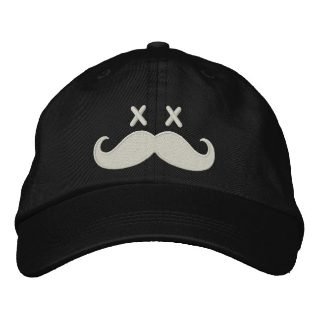 Dead Mustache Bestickte Kappe (Vorderseite)