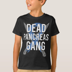 Dead Pankreas Gang Diabetes Warrior Aufklärungsmon T-Shirt