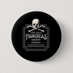 Dead Pankreas Society Typ 1 Diabetes T1D Awaren Button