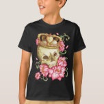 Dead prince T-Shirt<br><div class="desc">Krönt Totenkopf von Lotusblume umgibt!</div>