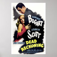Dead Reckoning 1946 Filmplakat-Druck A5-A1 40er
