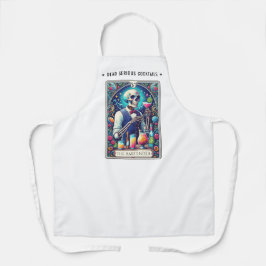 Dead Serious Cocktails Tarot Bartender Schürze