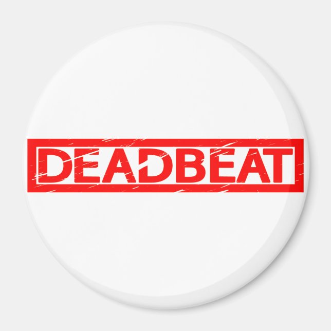 Deadbeat-Briefmarke Magnet (Vorne)
