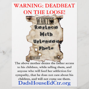 Deadbeat Mama Flyer
