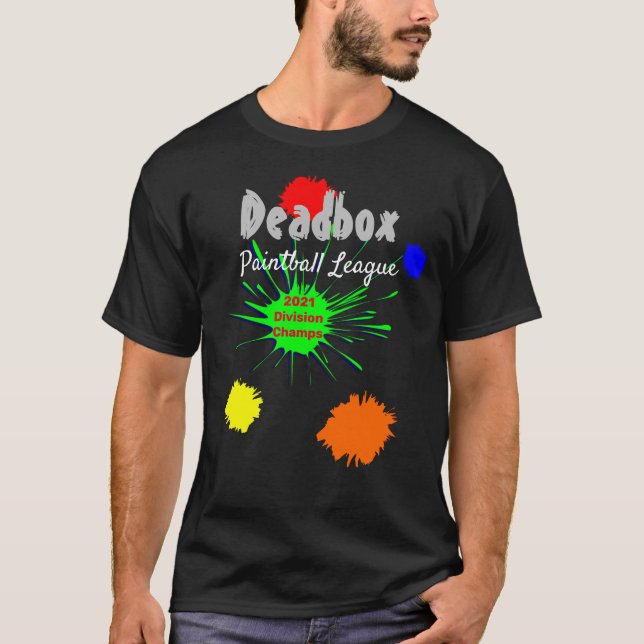 Deadbox Paintball T - Shirt (Vorderseite)