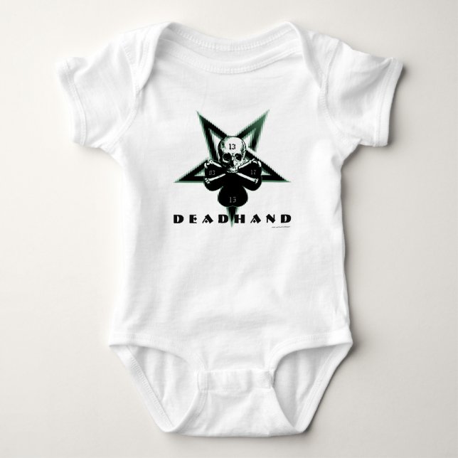 Deadhand 2015 Dunkelheits-Kleeblatt T-Shirt (Vorderseite)