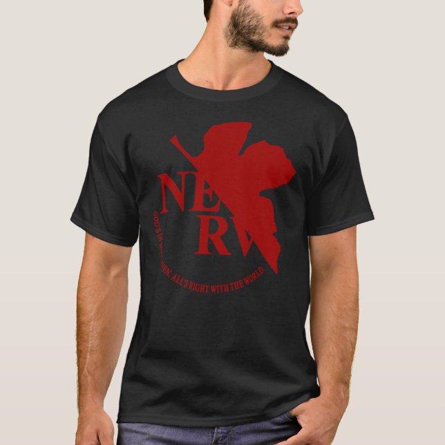 DEADicated Design - Neon Genesis Evangelion - Nerv T-Shirt (Vorderseite)