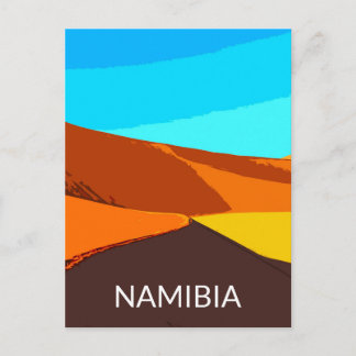 Deadlei Namibia Vintage Art Postkarte