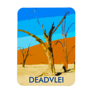 Deadlei Namibia Vintages Kunstmuseum Magnet