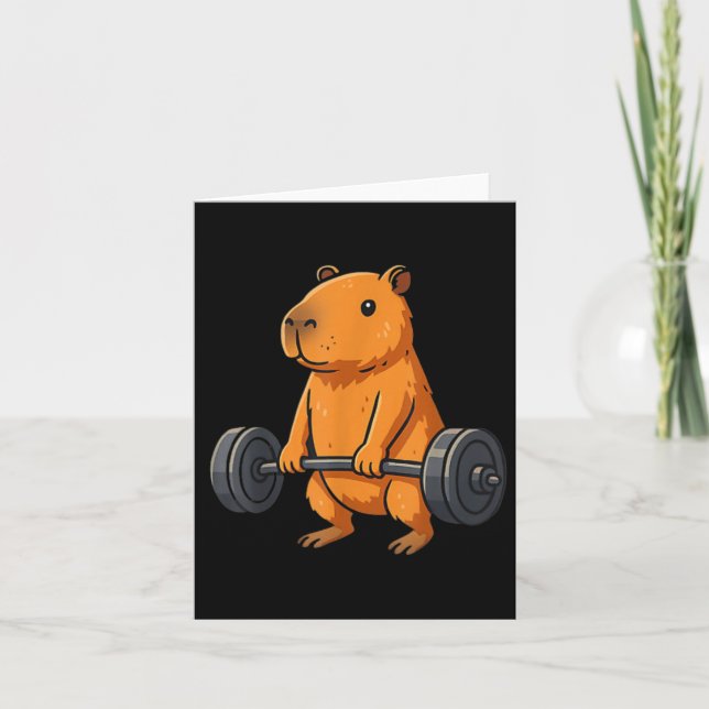 Deadlift Capybara Fitness Locarno Karte (Vorderseite)