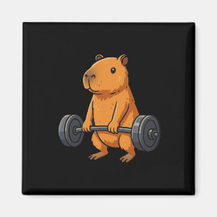 Deadlift Capybara Fitness Locarno Magnet