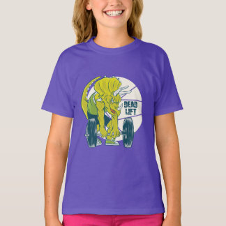 Deadlift Dinosaurier - Triceratop-Gewichtsabnahme T-Shirt