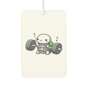 Deadlift Niedlich Turtle Classic T - Shirt Autolufterfrischer