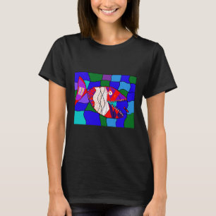 Deadly ed Piranha Fish By Alex T-Shirt