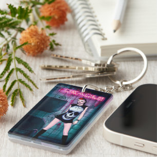 Deadly Gothic Girl Schlüsselanhänger