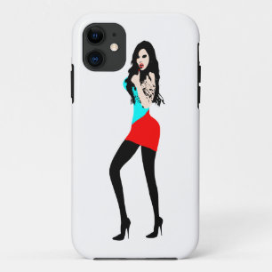 ♔° ・ Deadly Hot Vampire Girl iPhone 5 Fall ・° ♔ 11 Hülle