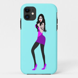 ♔° ・ Deadly Hot Vampire Girl iPhone 5 Fall ・° ♔ 11 Hülle
