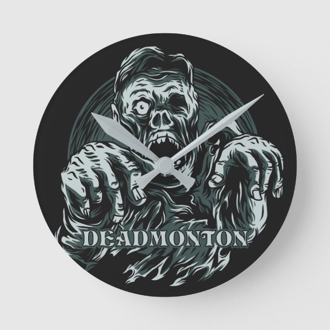 DEADMONTON Wanduhren (Vorderseite)