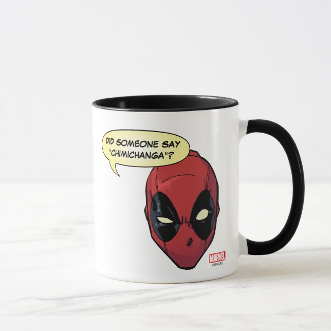 Deadpool-Leiter Tasse (Rechts)