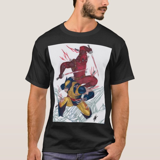 Deadpool & Wolverine T-Shirt (Vorderseite)