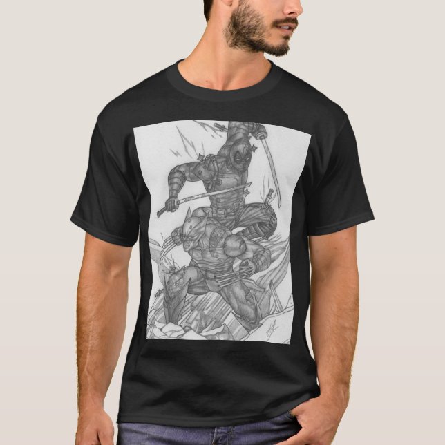 Deadpool & Wolverine T-Shirt (Vorderseite)