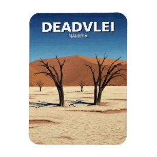 Deadvlei Namibia Travel Magnet