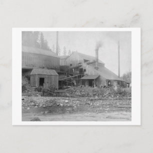 Deadwood and Delaware Smelter Fotografie Postkarte