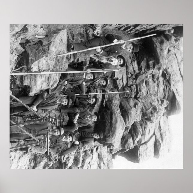 Deadwood Central Railroad Engineer Corps Poster (Vorne)