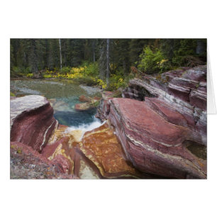 Deadwood Falls auf Reynolds-Creek im Herbst