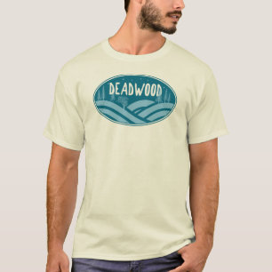 Deadwood South Dakota im Freien T-Shirt
