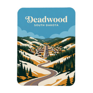 Deadwood South Dakota Magnet