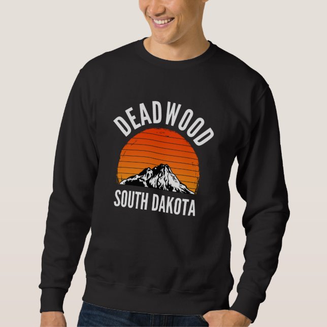 Deadwood South Dakota Mountain Sweatshirt (Vorderseite)