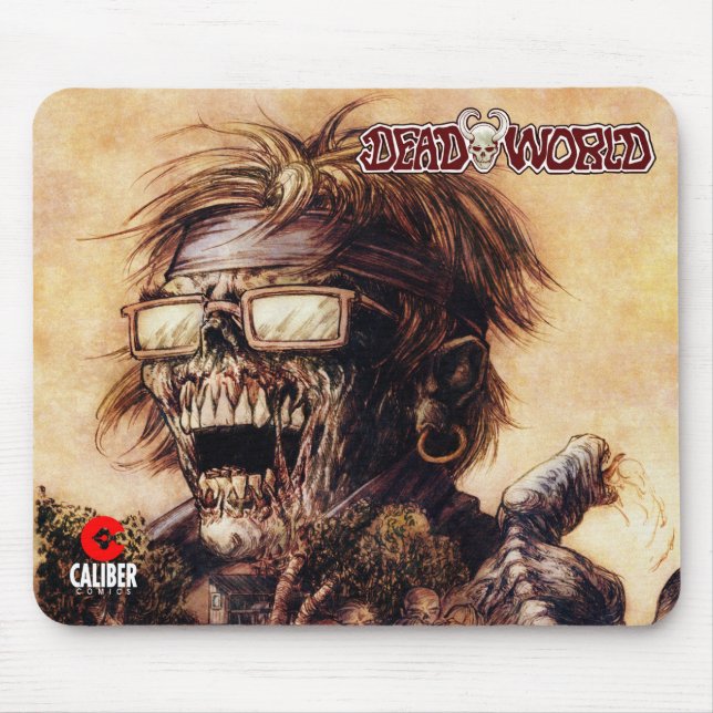 Deadworld King Zombie farbige Maus-Pad Mousepad (Vorne)