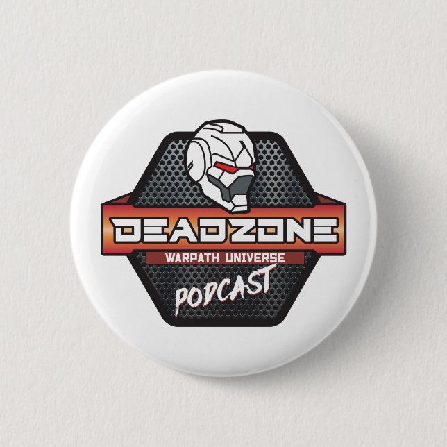 Deadzone the Podcast Button (Vorderseite)