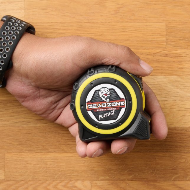 Deadzone the Podcast Tape Measure Maßband (Zuhause)