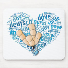 Deaf-Hand Mousepad