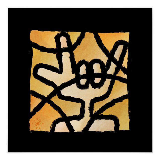 Deaf-Hand Poster (Vorderseite)