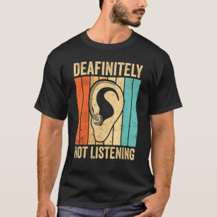 Deaf Pride ASL Gebärdensprache ist definitiv keine T-Shirt