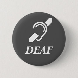 Deaf-Symbol mit Word-DEAF Button
