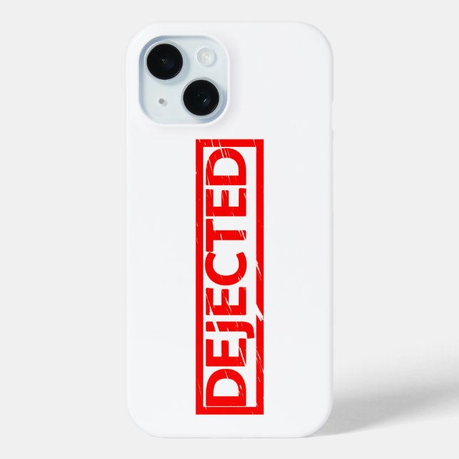 Deaktivierte Briefmarke Case-Mate iPhone Hülle (Rückseite)