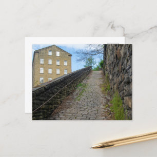 Dean Clough Cobblestone Climb - Brandts Geist Postkarte