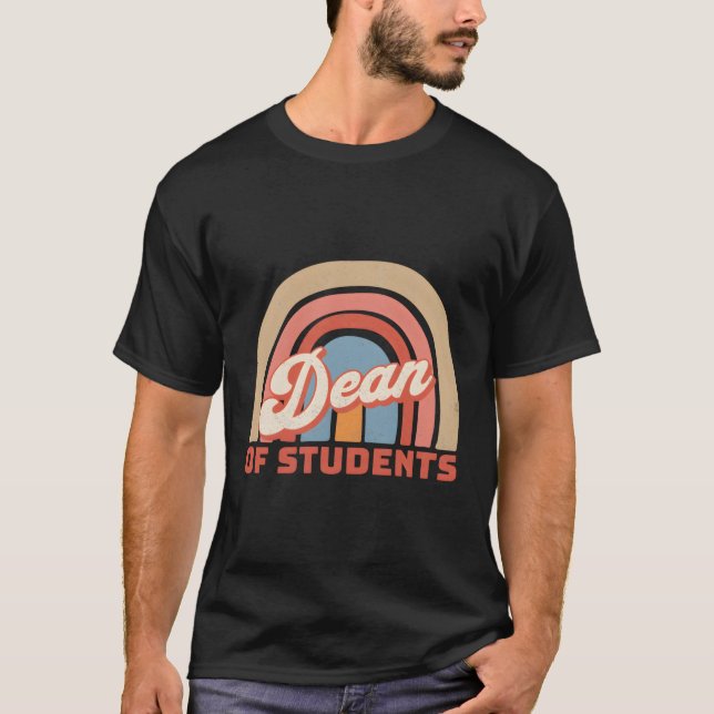Dean der Schüler Lehrer Anerkennung zurück zum Sch T-Shirt (Vorderseite)