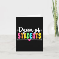 Dean der Schüler zurück zu den Schülern
