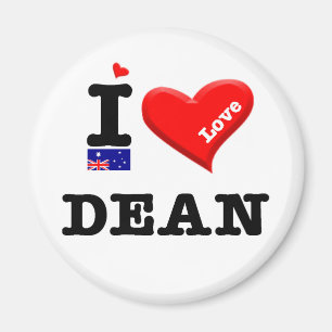 DEAN - I Liebe Magnet