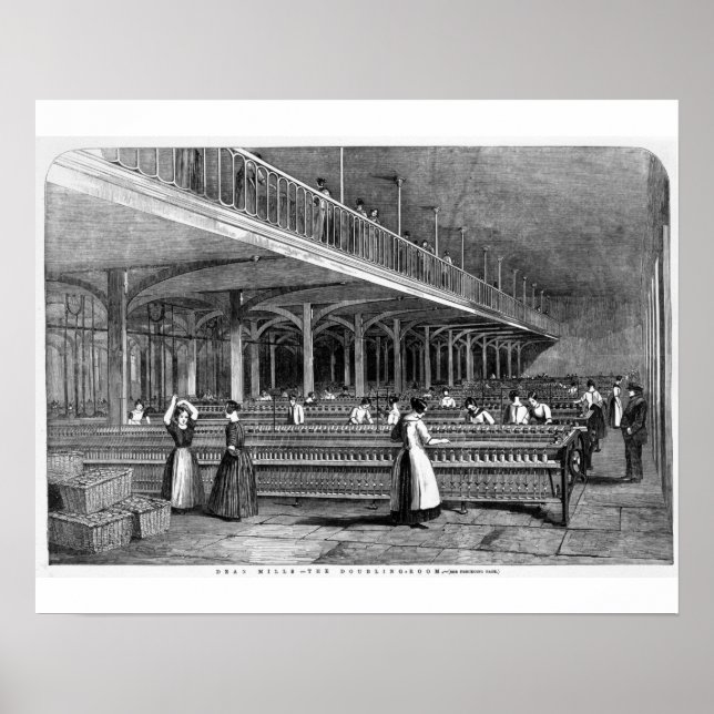 Dean Mills - The Doubling Room, 1851 (litho) Poster (Vorne)
