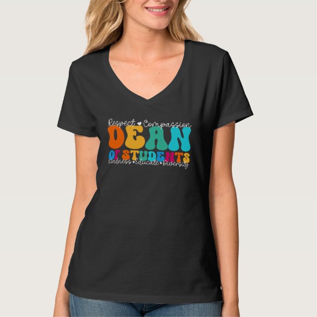 Dean Of Students Appreciation Week Back to School T-Shirt (Vorderseite)