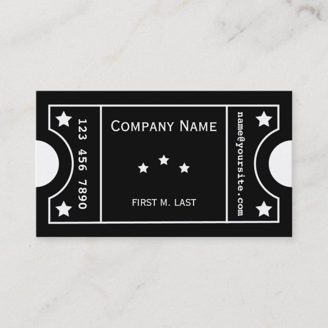 Dean Visitenkarte (Vorderseite)