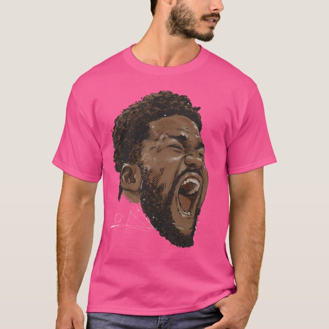 Deandre Ayton Phoenix Scream T-Shirt (Vorderseite)