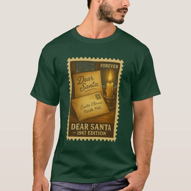 Dear Santa – 1947 Edition T-Shirt (Vorderseite)