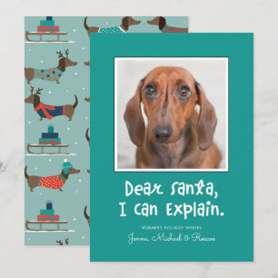 DEAR SANTA ICH KANN ERKLÄREN, DASS SIE IHR Foto hi